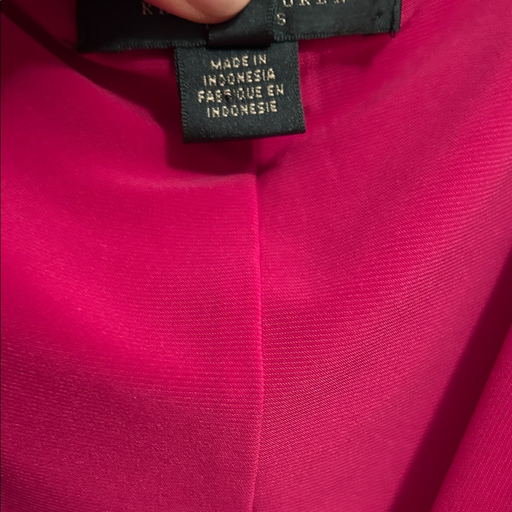 Lauren Ralph Lauren Vibrant Pink Midi Dress - Picture 3 of 8